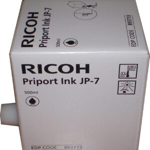 Ricoh type JP-7 Ink black for Priport JP750/735/755 (1х500ml). Официальный поставщик Ricoh