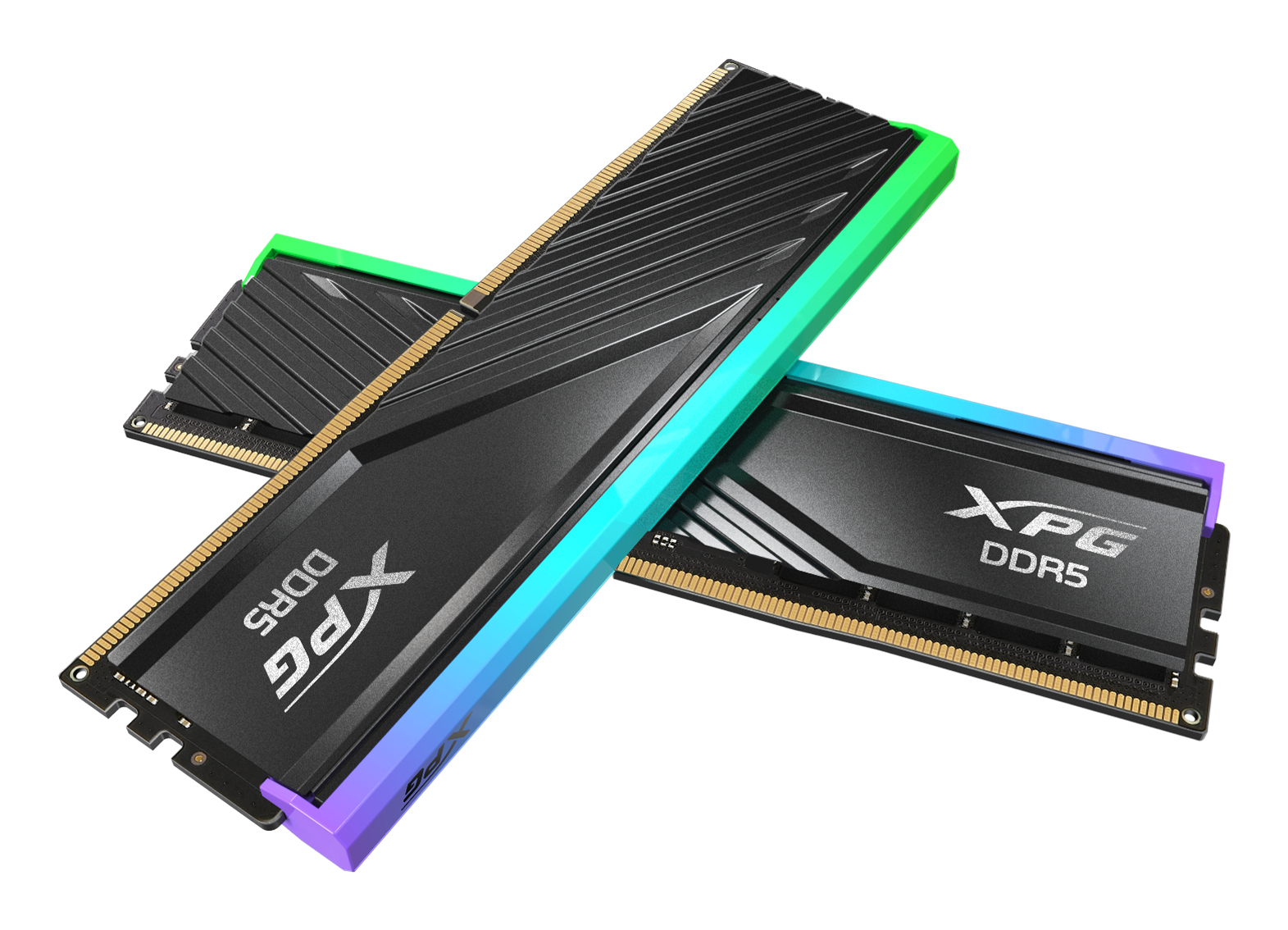 ADATA LANCER BLADE RGB DDR5 DIMM 32GB 6000MHz 2*16GB 30-40-40 1.4V BLACK DUAL TRAY