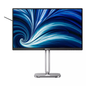23,8" Philips 24B2N4200 1920x1080 WLED 16:9 IPS 300cd, 1500:1, 4ms, 178°/178°, VGA, HDMI, DP, USB Hub: 4хUSB 3.2, USB-C(15W) Speakers, 120Hz, Tilt, Height, Swivel, Pivot, Internal, VESA, Black, 3y