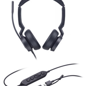 YEALINK UH46 Dual UC USB-C/A, Проводная, HD звук, LED-индикатор, USB-C/A, шт