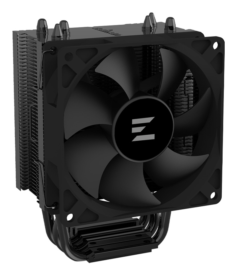 ZALMAN CNPS4X BLACK V2, 92mm FAN, 3 HEAT PIPES, 4-PIN PWM, 800-2000 RPM, 29DBA, HYDRO BEARING, LGA1700/1200/115x, AM5/AM4/AM3, screw type installation