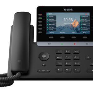 YEALINK SIP-T85W, 5,5" экран, WiFi, Bluetooth, USB, PoE, GigE, без видео, без БП, шт (repl. SIP-T54W)