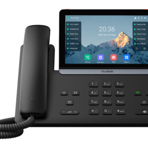 YEALINK SIP-T87W, 7" экран, WiFi, Bluetooth, USB, PoE, GigE, без видео, без БП, шт