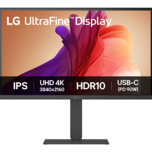27 LG 27U730A-B, IPS, 3840x2160, 5ms, 300cd, 60Hz, HDMIx2+DP+USB-C+ SPK 5W, HAS Pivot Swivel, black, Ex