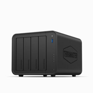 TerraMaster F4-425 tower NAS QC 2,0Ghz/4Gb(upto 16Gb)/TRAID(+),JBOD,RAID0,1,10,5,6/up to 4 HS SATA(3,5' or 2,5')/2xUSB3.2(10Gb)/1xUSB3.2(5Gb)/1x2,5 Gb RJ-45/iSCSI/1xPS/1YW (repl F4-212)
