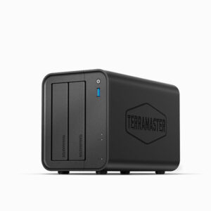 TerraMaster F2-425 tower NAS QC 2.0Ghz/4Gb(upto 16Gb)/JBOD,RAID0,1,TRAID(+)/up to 2 HS SATA(3,5' or 2,5')/2xUSB3.2(10Gb)/1xUSB3.2(5Gb)/1x2,5Gb RJ-45/iSCSI/1xPS/1YW (repl F2-212, F2-223)