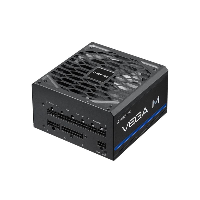 Chieftec Vega M PPG-1000-C (ATX 3.1, 1000W, 80 PLUS GOLD, Active PFC, 135mm fan, Gen5 PCIe, Full Cable Management) Retail
