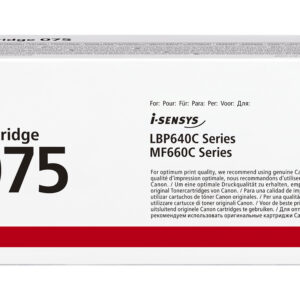 Canon 075Bk for MF664Cdw/667Cdw / LBP646Cdw/LBP647Cdw (1400 pages)