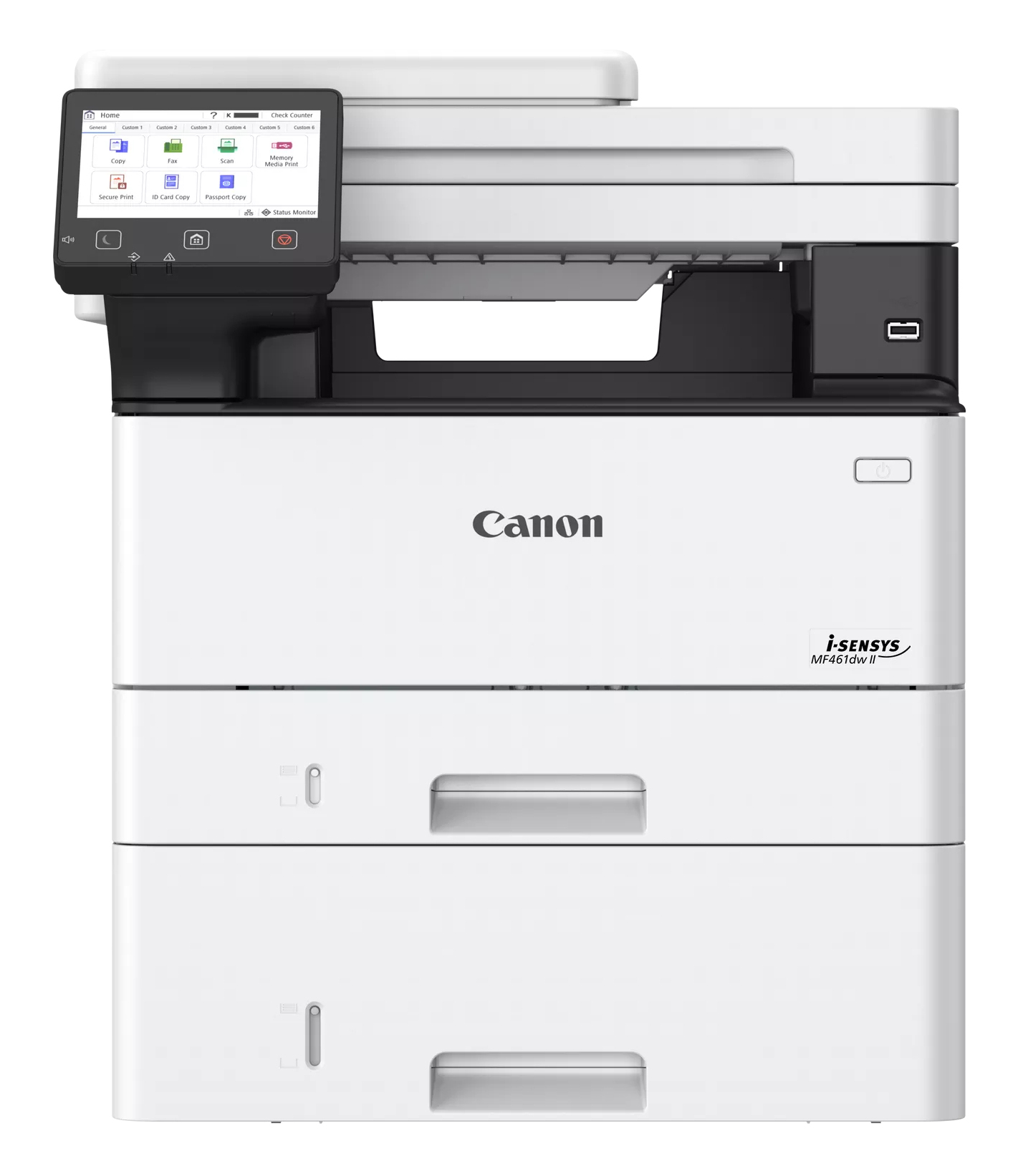 Canon i-SENSYS MF461dw II (MFP, A4, 36ppm, 1200dpi print, 600dpi scan, 1200MHz, 1Gb, Duplex, DADF50, 250sheets+100universal tray, PostScript USB, RJ-45, Wi-Fi) (Cart. 070/070H)