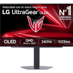 26,5 LG 27GX704A-B, OLED, 2560x1440, 0.03cd, 275cd, 240Hz, HDMIx2+DP+USB Hub, HAS Pivot Swivel, black, Ex