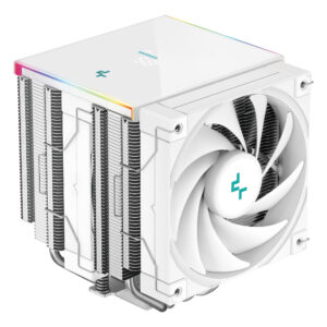 DEEPCOOL AK620 DIGITAL SE WH LGA20XX/1700/1200/115X/AM5/AM4 (9шт/кор, TDP 260W, PWM, DUAL Fan 120mm, 6 тепл. трубок, ARGB, белый) RET (R-AK620-WHADMN-GJD)