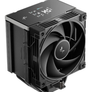 DEEPCOOL AK700 DIGITAL NYX LGA1851/1700/1200/115X/AM5/AM4 (9шт/кор, TDP 260W, PWM, Fan 120mm, 7 тепл. трубок, Copper Base, черный) RET (R-AK700-BKNNMN-GJD-1)