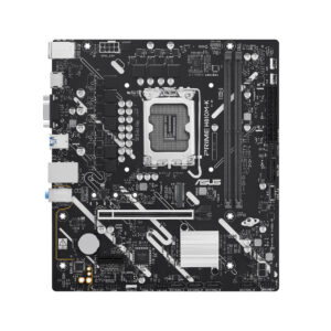ASUS PRIME H810M-K, LGA1851, H810, 2*DDR5, 4*SATA, 1*M.2, 2*USB 3.2, 4*USB 2.0, 1*PCIx16, 1*PCIx1, HDMI+VGA, mATX; 90MB1N10-M0EAY0