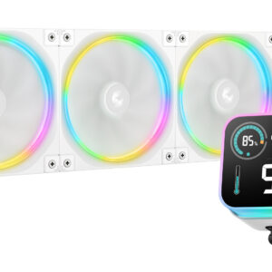 DEEPCOOL LQ360 ULTRA WH ARGB LGA20XX/1700/1200/115X/AM5/AM4 (6шт/кор,TDP 300W, ARGB Lighting, Anti-Leak edition, PWM PUMP, TRIPLE PWM FAN, белый) RET (R-LQ360-WHASMC-G-1)