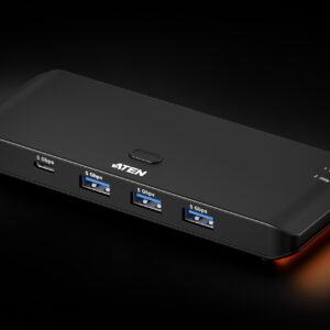 ATEN 2x4 USB 3.2 Gen 1 переключатель для совместного доступа (Host Type: A+C)