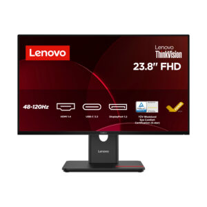 Lenovo ThinkVision T24-40 23.8" 16:9 FHD (1920x1080) IPS, AG, 4ms, 250N, 1xHDMI 1.4, 1xDP 1.2, 1xVGA, 3xUSB-A (USB 5Gbps), 1xUSB-C (5Gbps, PD 15W), 1x USB-B (5Gbps), LTPS, 1Y (analog T24i-2L, T24i-30)