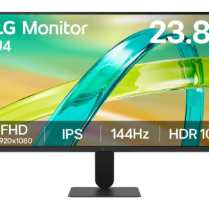 23,8" LG 24U411B-B, IPS, 1920x1080, 5ms , 250cd, 144Hz, HDMI, black, Ex