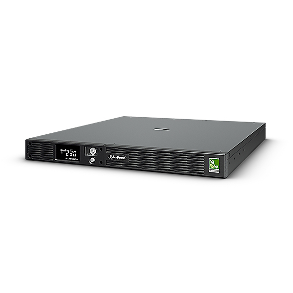 CyberPower PR1000ELCDRT1U Line-Interactive 1000VA/670W USB/RS-232/EPO/SNMPslot (6 IEC С13)