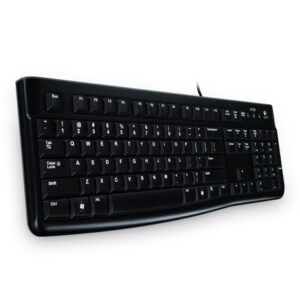 Logitech Keyboard K120, USB, black, Rus/Eng, [920-002522]