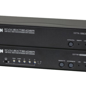 ATEN USB VGA Dual View Cat 5 KVM Extender with Deskew (1280 x 1024@300m)