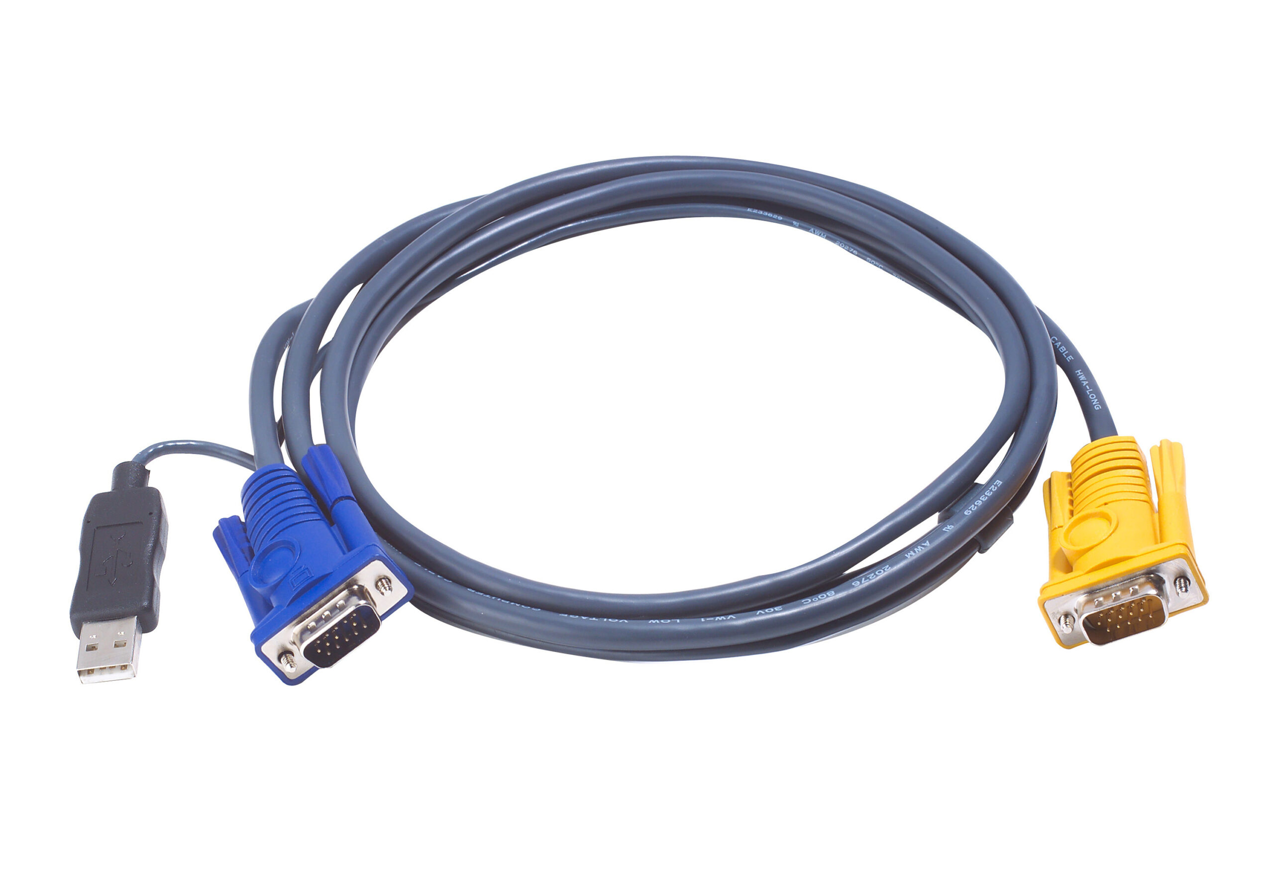ATEN Intelligent cable HDB15m/USBAM, 3m