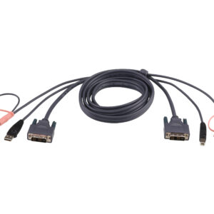 ATEN CABLE DVI-D/USBA/SP.MC-DVI-D/USB B/SP/MC, 3m