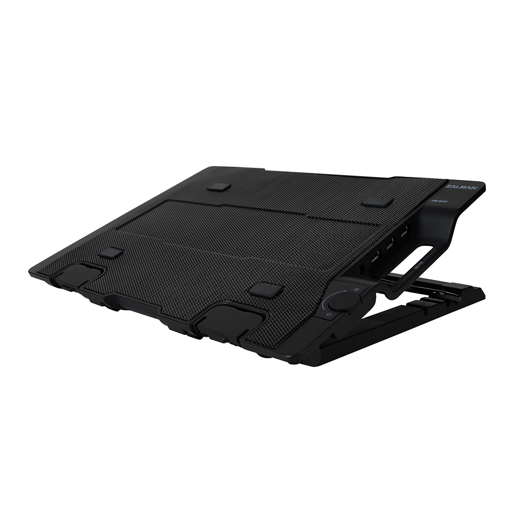 Zalman ZM-NS2000 Notebook Cooling Stand, Up to 17” Laptop, 200mm fan, 4 level angle adjustment