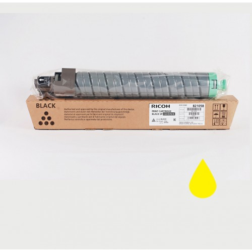 Ricoh Print Cartridge Yellow SP C820DNHE for SP C820DN/C821DN (15000стр). Официальный поставщик Ricoh