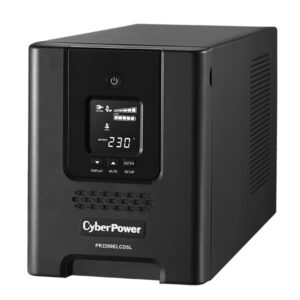 CyberPower PR2200ELCDSL Line-Interactive 2200VA/1980W USB/RS-232/EPO/SNMPslot (8 IEC С13, 1 IEC C19)