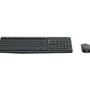 Logitech Wireless Desktop MK235 (Keybord&mouse),  USB, Black, Rus/Eng, [920-007948]