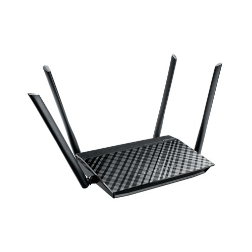 ASUS RT-AC1200 // AC1200 // 300 + 867Mbps, 2,4 + 5 gGz, 4 antenna, USB