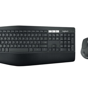 Logitech Wireless Desktop MK850 Performance (Keybord&mouse), Black, Bluetooth, 2.4GHz, Rus/Eng, [920-008232]