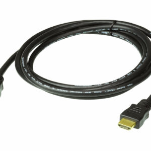 Aten ProAV-black: 2 м HDMI 2.0b/Ethernet Высокоскоростной кабель
