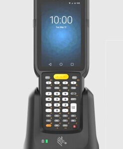 Zebra ASSY: MC33/34 Single slot USB cradle, w/spare battery charger, charges one divice and on spare battery. Requires: PWR-BGA12V50W0WW, CBL-DC-388A1-01