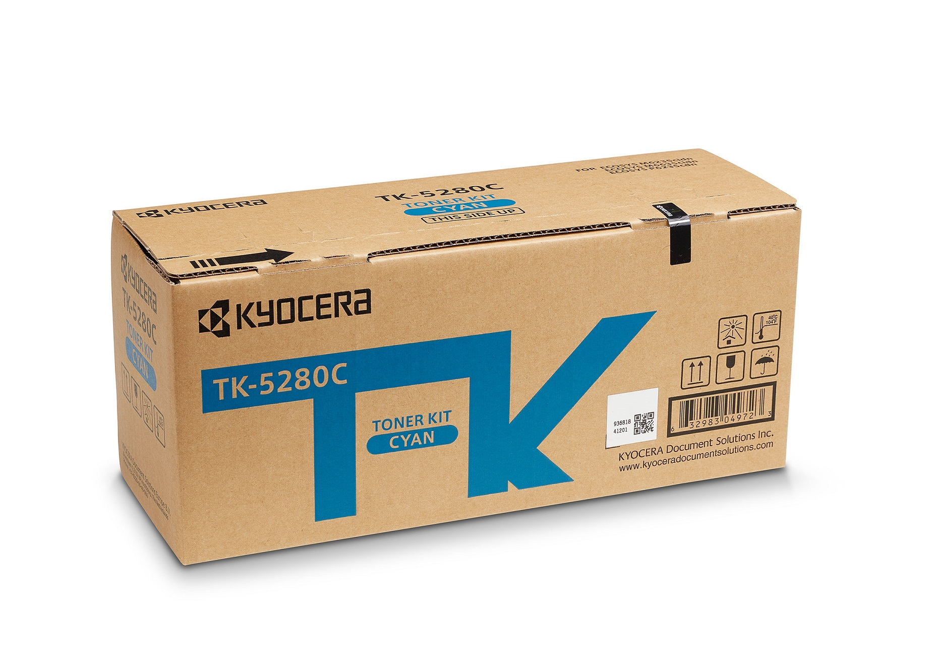 Kyocera Тонер-картридж TK-5280C для P6235cdn/M6235cidn/M6635cidn голубой (11000 стр.)