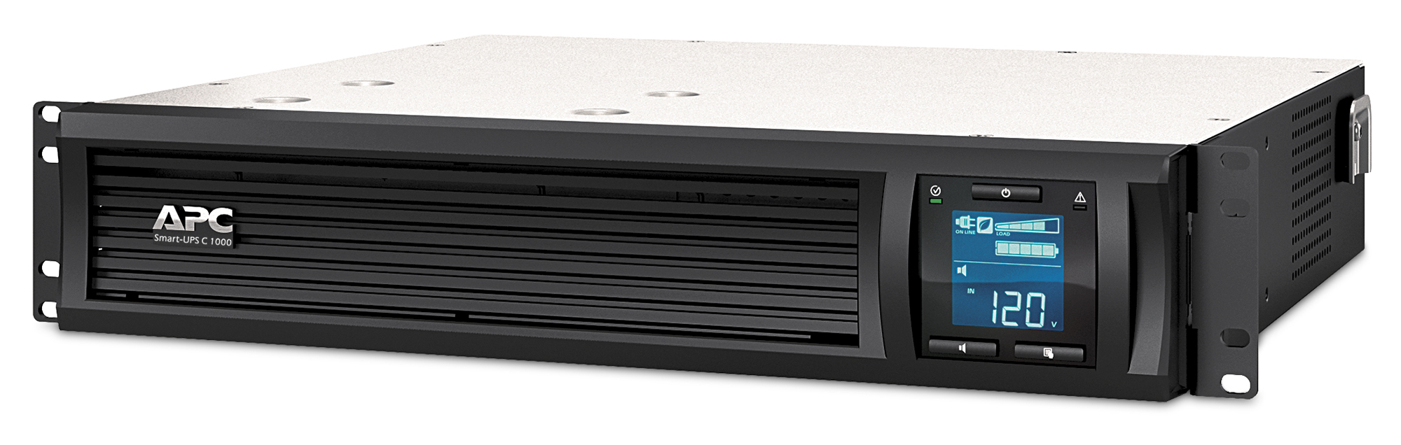 APC Smart-UPS C 1000VA/600W, 2U RackMount, 230V, Line-Interactive, LCD, Out: 4xC13, 1 year warranty (замена SMC1000I-2U)