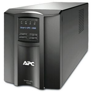 APC Smart-UPS 1000VA/700W, Line-Interactive, LCD, Out: 220-240V 8xC13 (4-Switched), SmartSlot, USB, SmartConnect, Black, 1 year warranty (замена SMT1000I)