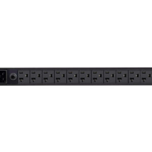 ATEN Rack PDU, Basic, 1U, 16A, 230V, Overcurrent Protection, Output: (12) C13, Input: IEC  С20 , Power cord 3,0 m
