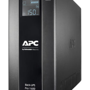 APC Back-UPS Pro BR 1600VA/960W, 8xC13 Outlets(2 Surge & 6 batt.), AVR, LCD, Data/DSL protect, 10/100 Base-T, USB, PCh, user repl. batt., 1 year warranty