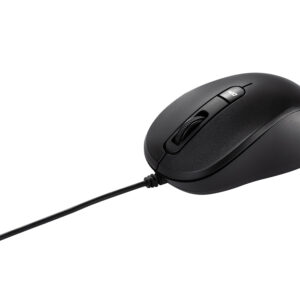 Мышь MU101C Wired Blue Ray Mouse/3200dpi/Черный