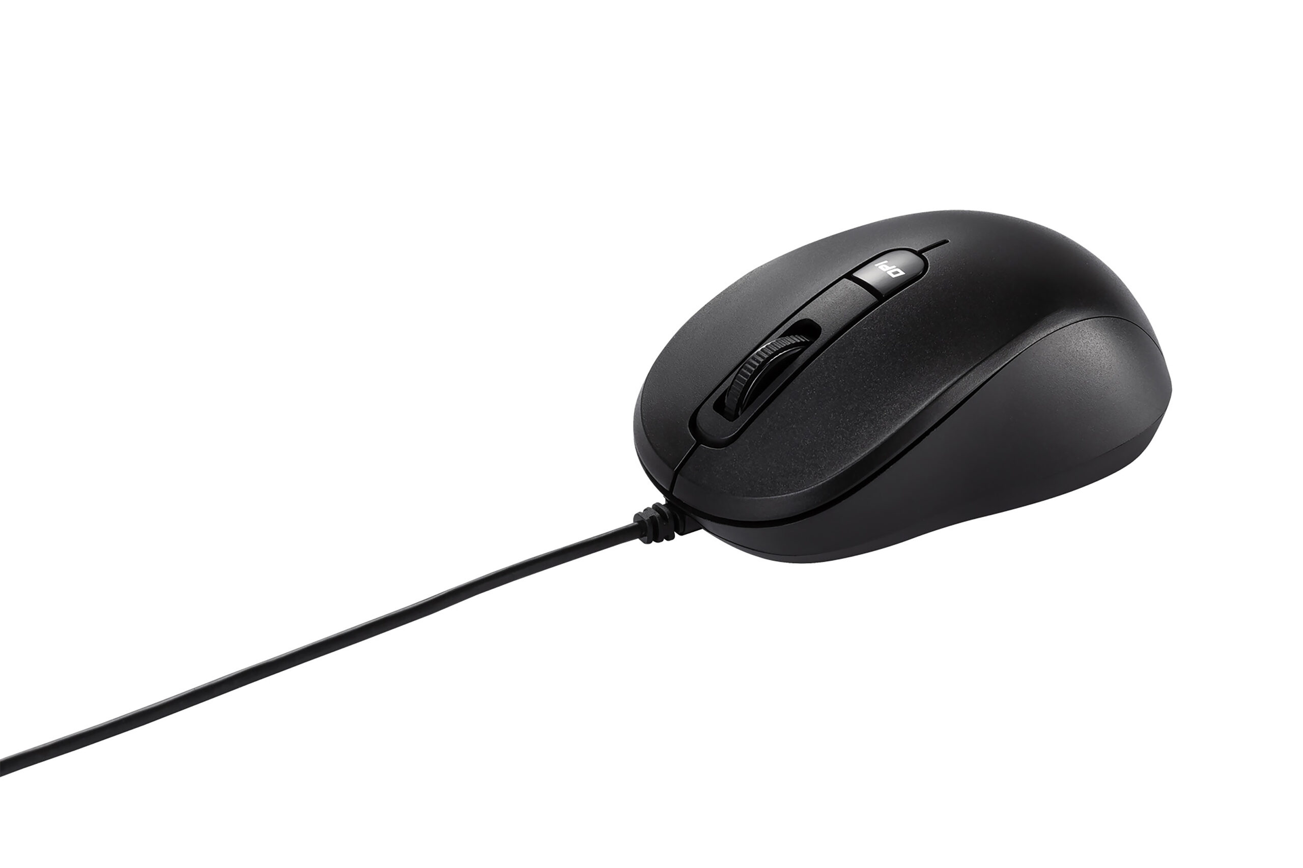 Мышь MU101C Wired Blue Ray Mouse/3200dpi/Черный