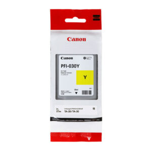 Canon PFI-030Y желтый для imagePROGRAF TA-20, TA-30, TM-240, TM-340 (55мл)