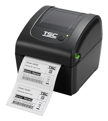 TSC DA220, 4", DT, 203 dpi, 6 ips, USB + Ethernet + RTC