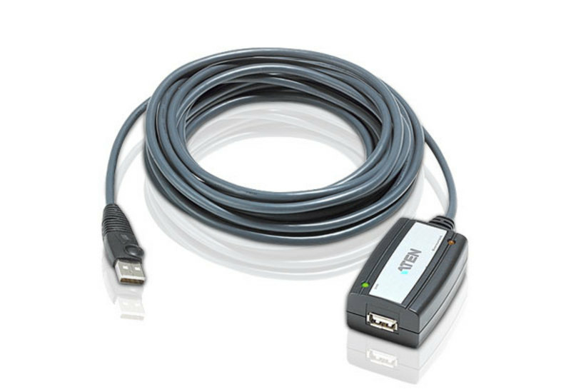 ATEN 5M USB 2.0 Extender (Daisy-chaining up to 25m)