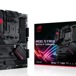 ASUS ROG STRIX B550-F GAMING, Socket AM4, B550, 4*DDR4, HDMI+DP, CrossFireX, SATA3 + RAID, Audio, 2,5Gb LAN, USB 3.2*6, USB 2.0*8, ATX ; 90MB14S0-M0EAY0