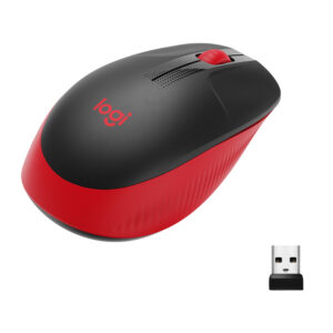 Logitech Wireless Mouse M190, Red, [910-005908]