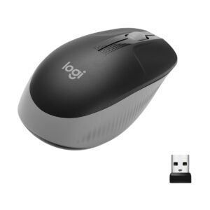 Logitech Wireless Mouse M190, Mid Grey, [910-005906]