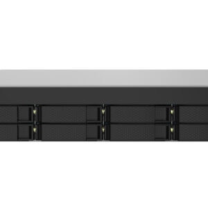 QNAP SMB 2U/8bay QC 1,7GhzCPU/4Gb(upto16Gb)/upto 20HDD with TL-R1200S-RP/SATA(3,5" 2,5")/ 4xUSB3.2/1xExp.slot/2x2,5Gb 2x10Gb(SFP+)/iSCSI/2xPS/no rail(RAIL-B02)/3YW TS-832PXU-RP-4G-EU-RU