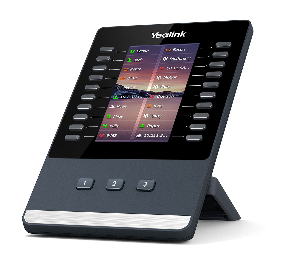 YEALINK EXP43, цветной экран, для телефонов SIP-T43U, SIP-T46U, SIP-T48U, шт