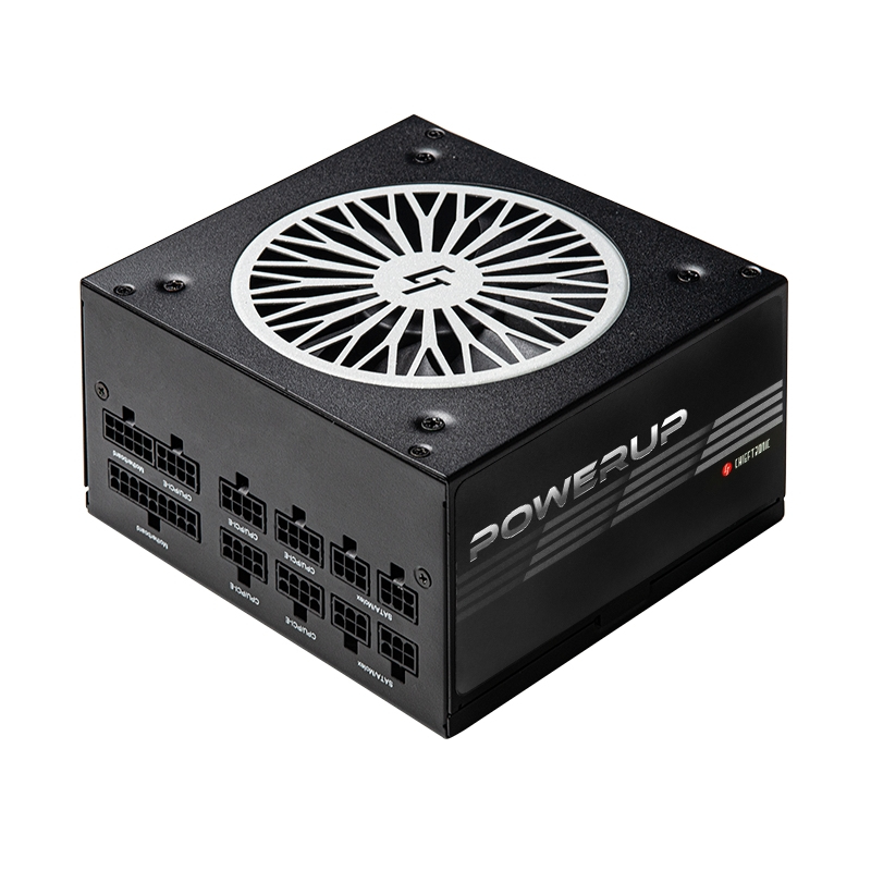 Chieftec CHIEFTRONIC PowerUp GPX-850FC (ATX 2.3, 850W, 80 PLUS GOLD, Active PFC, 120mm fan, Full Cable Management, LLC design) Retail